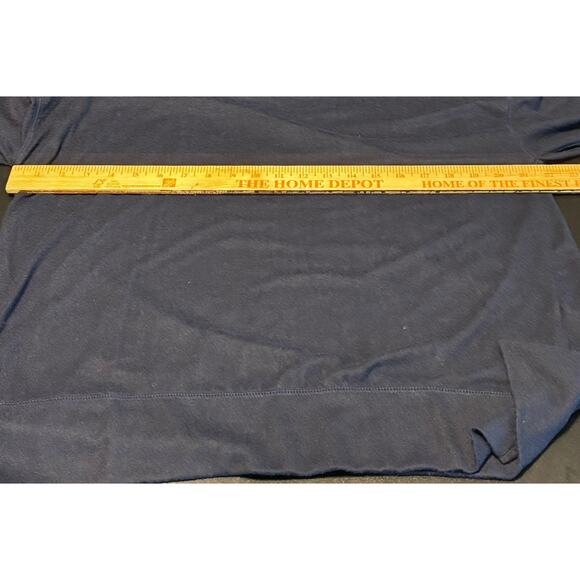 Lucky Brand Men's Size Medium M Navy Blue Pullover Sweater Lightweight - Picture 4 of 8